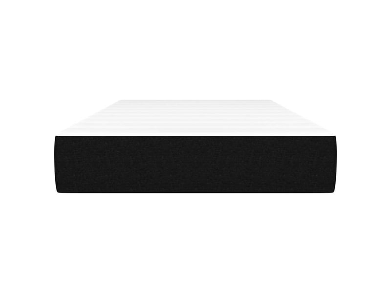  Matelas de lit à ressorts ensachés fermeté moyenne noir 120x190x20 cm tissu  - Conforama C