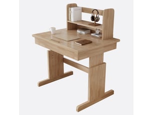 Bureau enfant DESVIAE  80 cm coloris naturel