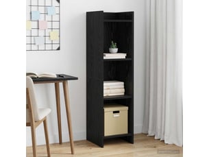 Bibliotheque coloris  noir  <strong></strong> <strong></strong> - 30 cm x 111 cm