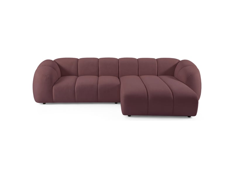  Selsey millma - canapé d'angle - 300 cm - velours rose Millma - Conforama D