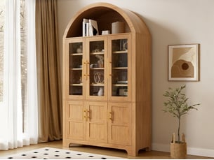 Vitrine coloris naturel <strong>BIQZUYA</strong> <strong></strong> - 110 cmx185 cm