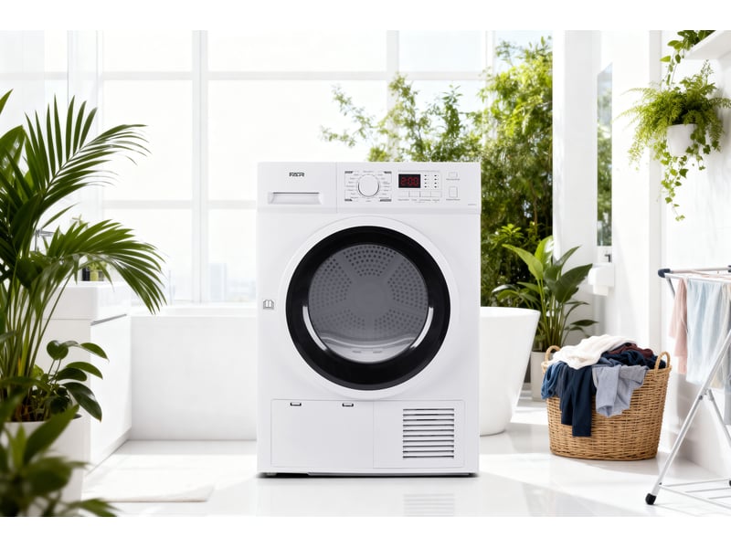 Sèche linge ouverture hublot FAR SL8HPDW G - Conforama Y