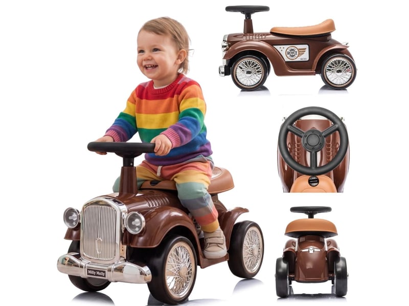  Porteur milly mally royce choco - style rétro 5907090701389 - Conforama A
