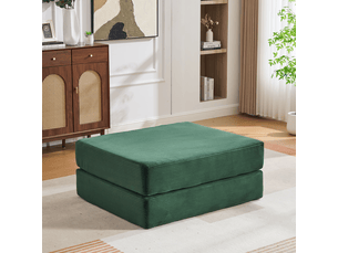 Pouf / repose pied <strong>BLOSSOM</strong> <strong>HFSN-1227EM</strong> bicolore
