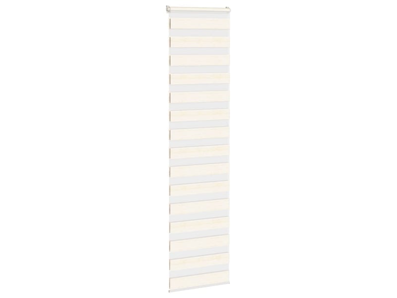  Store zèbre, store de fenêtre beige marbré largeur du tissu 60,9 cm polyester cf48308  - Conforama C