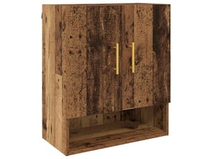 Meuble mural, rangement salon 60 x 31 x 70 cm bois d'ingénierie bois ancien shl5972