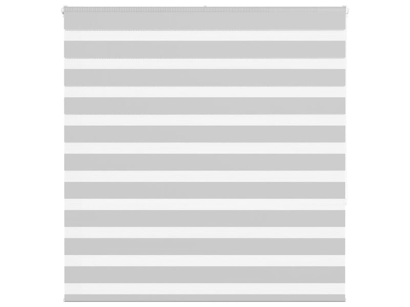  Store zèbre, store de fenêtre gris clair largeur du tissu 140,9 cm polyester cf48472  - Conforama B