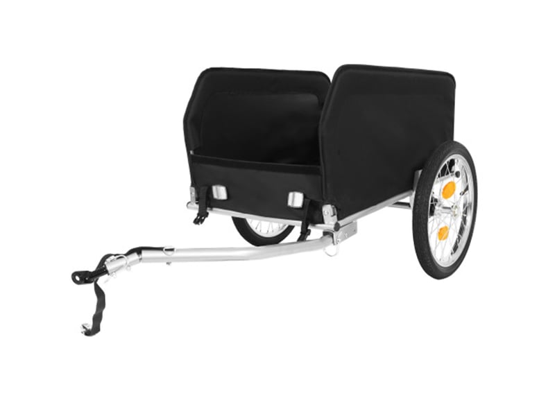  Remorque vélo cargo vertnoir 40 kg, roues 16 pouces, housse étanche amovible  - Conforama D