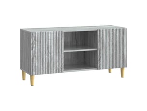 Meuble tv coloris gris 102 cm <strong></strong>  <strong></strong>