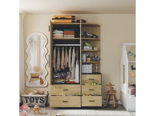Lit mezzanine 140x200 cm <strong>SWEIKO</strong> <strong></strong> coloris beige