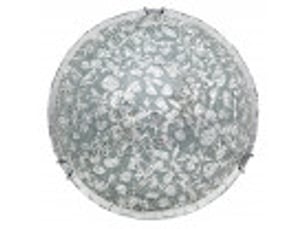 Fabrilamp tenor plafonnier rond mosaïque 3 x e27, finition chromée, ø 40 cm