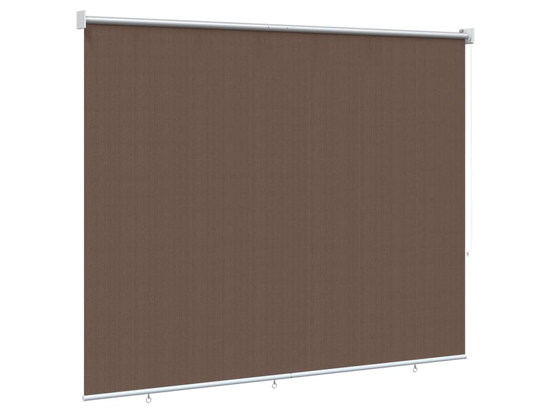  Store enrouleur extérieur, store à rouleau à 90% de blocage uv taupe hdpe cf45214  - Conforama E