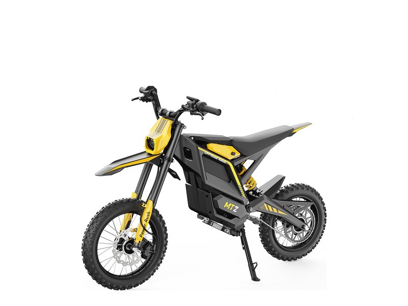  Mt2 moto cross électrique double suspension nfc, jaune  - Conforama A