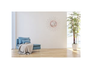 Miroir rectangulaire à poser coloris cuivré <strong></strong>  <strong></strong> - 48 cm x 59 cm