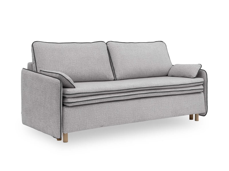  Sam, canapé 3 places convertible, gris clair Sam - Conforama A