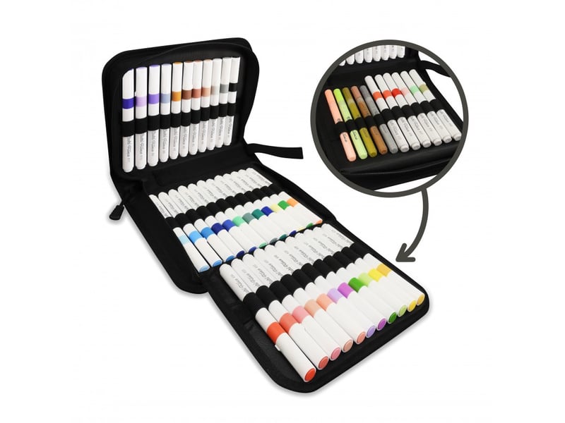  Trousse 45 feutres acryliques 5442 - Conforama B