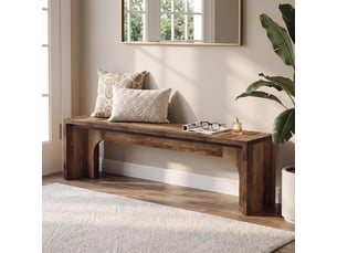 Banc  coloris marron <strong>TRIBESIGNS</strong> <strong></strong> - 160 cm