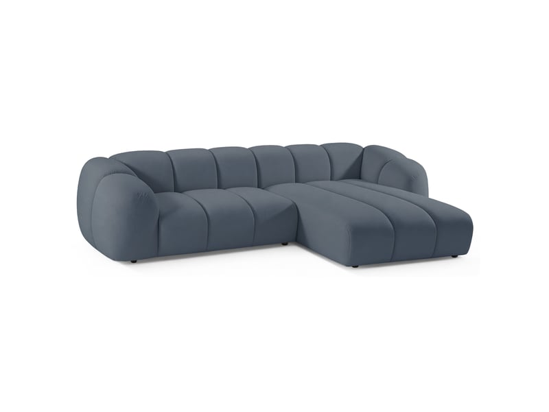  Selsey millma - canapé d'angle - 300 cm - velours bleu clair Millma - Conforama A