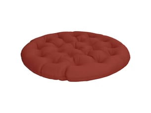 Coussin de chaise papasan, coussin d'assise vianen 100 % polyester rouge cf54240