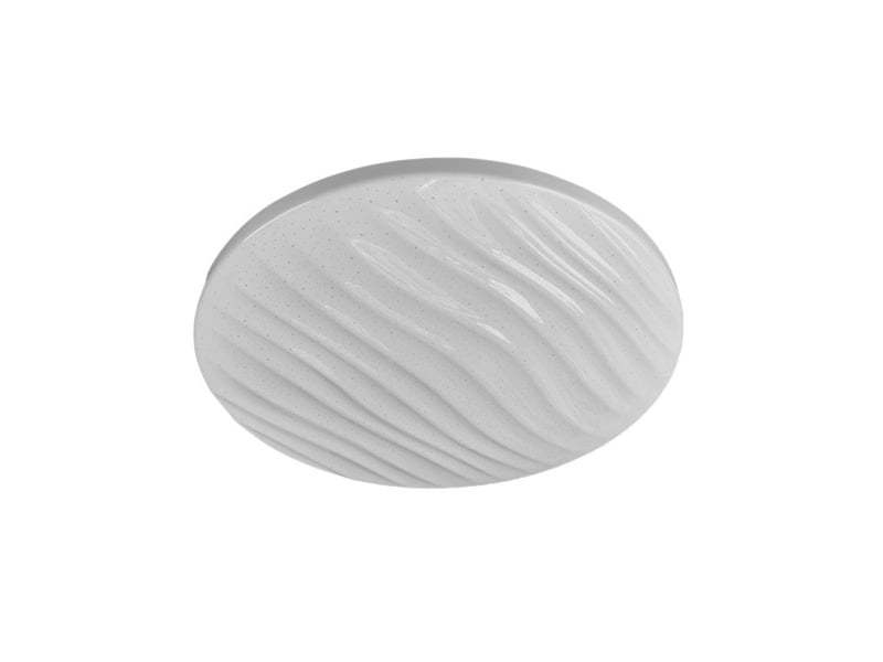  Plafonnier led fabrilamp olot blanc 12 w 1180 lm 4000 k ø25 cm 245192601 - Conforama A