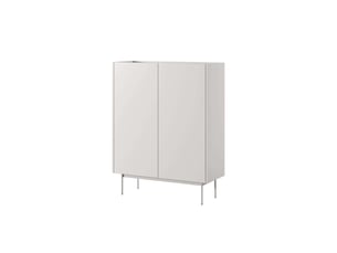Buffet 2 porte(s) 0 tiroir(s) LOUNGITUDE VIVARO - 97 cm coloris rouge