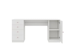 Bureau enfant WISHDOR 155 cm coloris blanc