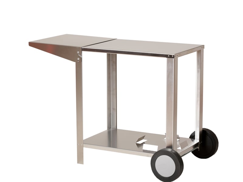  Desserte inox pour plancha 1 et 2 feux  - Conforama A