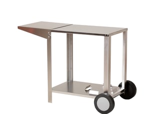Desserte inox pour plancha 1 et 2 feux