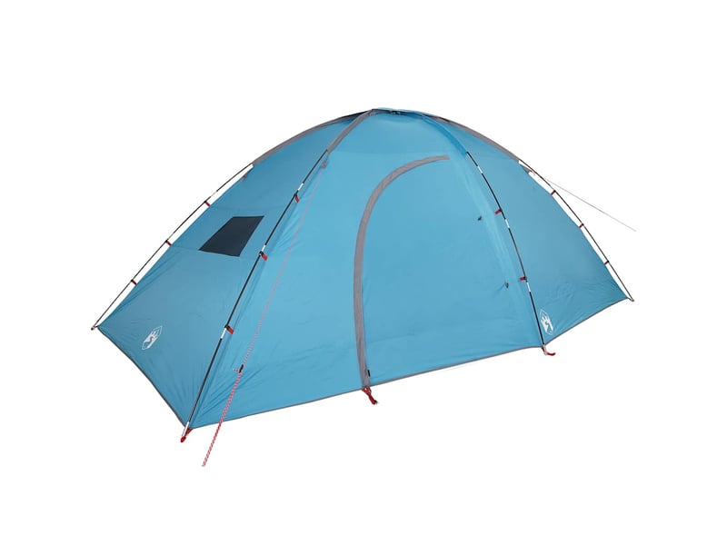  Tente de camping 8 personnes bleu imperméable  - Conforama D