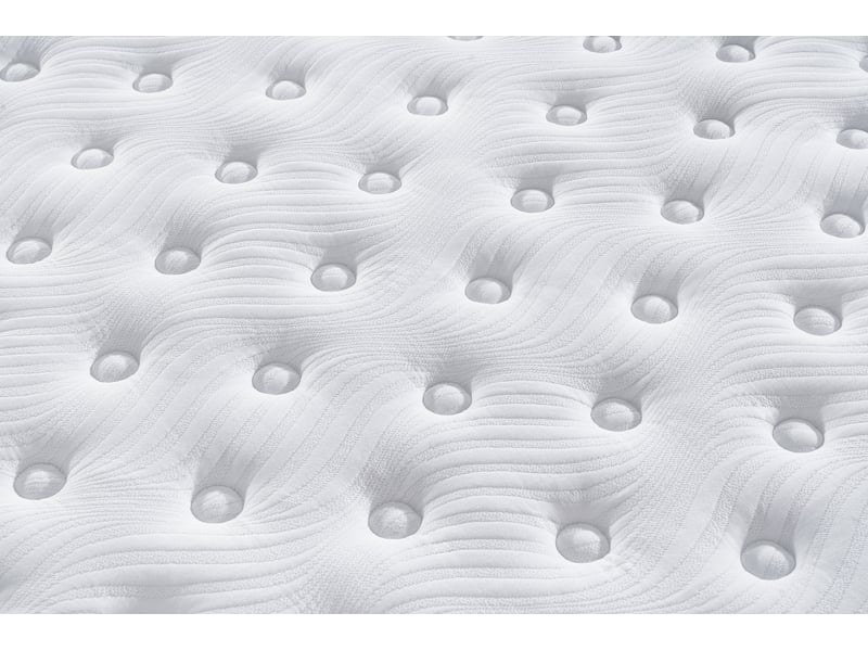 Matelas ressorts ensachés 160x200 cm somniae , accueil mémoire de forme, 25 cm d'épaisseur, noir - Conforama B