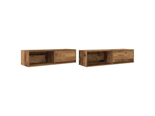 Meuble tv coloris marron 100 cm <strong></strong>  <strong></strong>