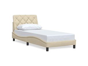 Lit simple 80x200 cm    coloris beige