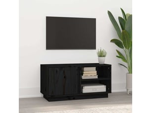 Meuble tv coloris noir 80 cm <strong></strong>  <strong></strong>