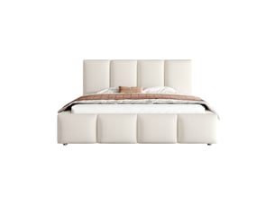 Lit coffre 180x200 cm    coloris blanc