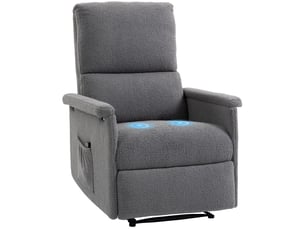 Fauteuil relax manuel  PANGIVO Tissu gris