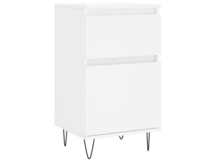 Buffet - bahut - meuble de rangement blanc 40x35x70 cm bois d’ingénierie