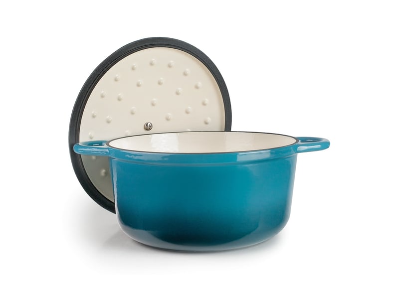 Lacor - cocotte ronde 28cm bleu 71708 - 71708 - Conforama B