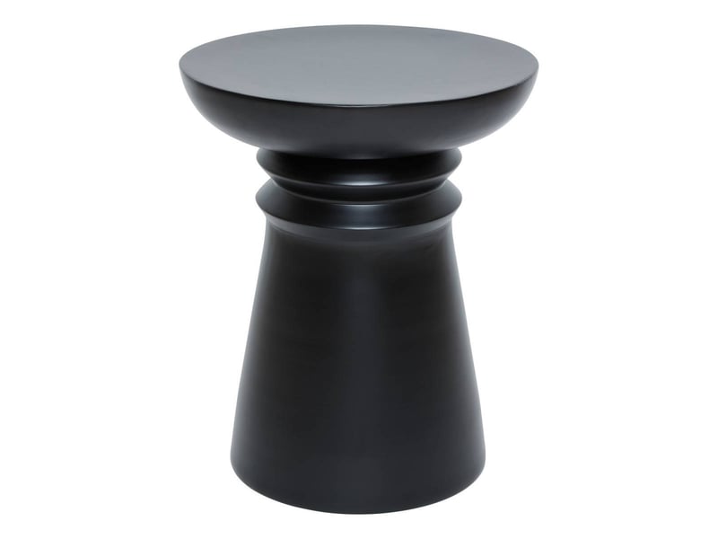  Table d'appoint jaya ronde d.38cm noir JAYA - Conforama A