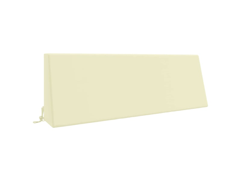 Coussin de dossier, coussin de dos soest 100 % polyester crème 120 x 20 x 40 cm cf55214 - Conforama A