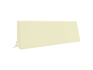 Coussin de dossier, coussin de dos soest 100 % polyester crème 120 x 20 x 40 cm cf55214