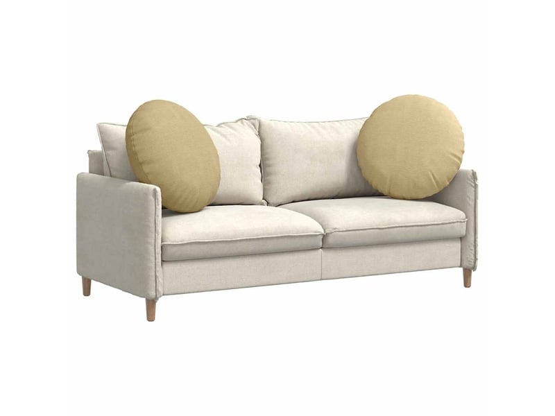  Lot de 2 coussins de siège, coussins décoratifs tissu en velours côtelé vert gris cf59819  - Conforama C