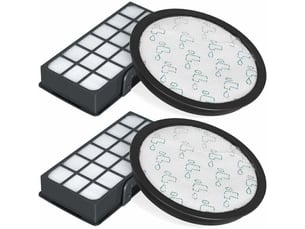 Enowelir lot de 2 filtres hepa pour rowenta silence, accessoires de filtre de rechange zr903701