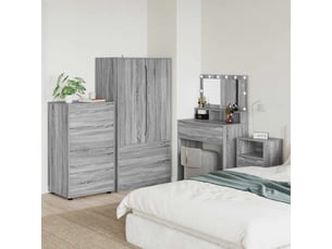 Armoire <strong></strong> <strong></strong> coloris gris largeur 60 cm