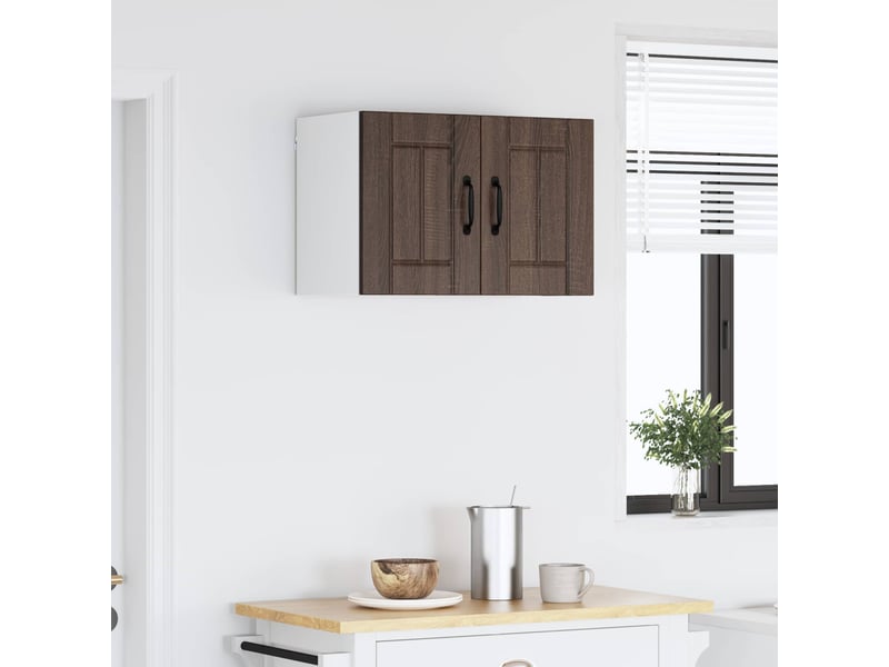  Armoire de cuisine chêne brun 60x31x40cm bois d'ingénierie shl4980  - Conforama D