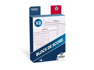 Ducale - 2 blocs de score yam s - eco format
