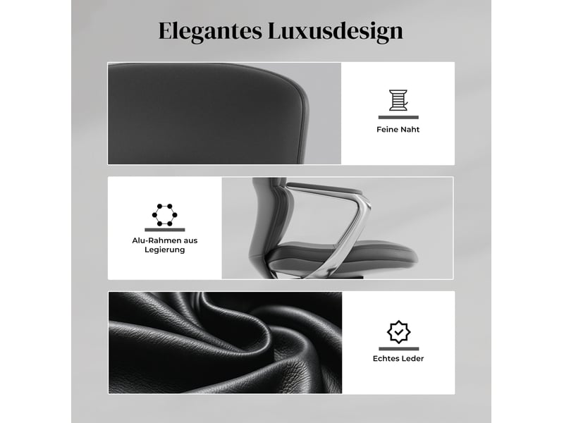  Chaise de bureau 66,5 x 64 x 119 cm noire, mécanisme inclinable jusqu'à 127 degrés et assise coulissante  - Conforama C