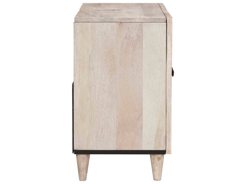 Cabinet de salle de bain, armoire salle de bain montage mural blanc 62 x 33 x 58 cm cf65388 - Conforama C