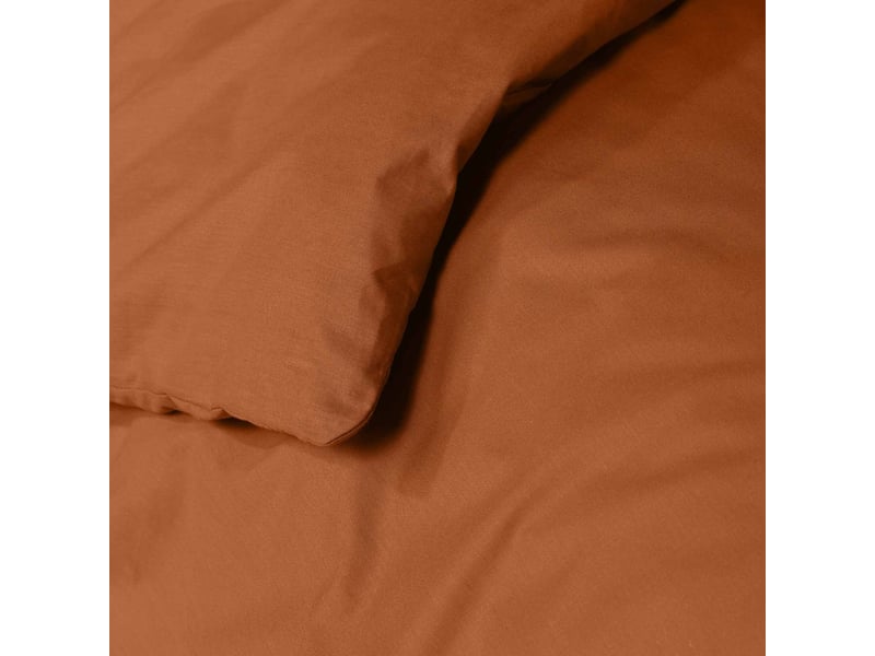  Housse de couette lina 240x220cm caramel  - Conforama B