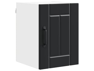 Meuble mural de cuisine, armoire de cuisine noir 30x31x40cm bois d'ingénierie shl27