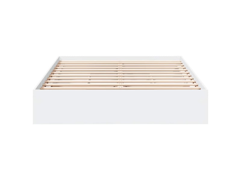  Lit double- lit adulte -  cadre de lit avec tiroirs sans matelas blanc 150x200 cm  - Conforama C